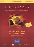 Programme cover of Retro Classics Stuttgart, 2018