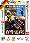 Programme cover of Reutlingen, 22/07/2001