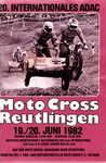 Programme cover of Reutlingen, 20/06/1982