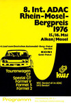 Programme cover of Rhein-Mosel Hill Climb, 16/05/1976