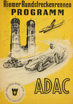 Programme cover of München-Riem, 05/06/1949