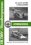 Programme cover of Risselberg Hill Climb, 25/07/1982