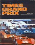 Programme cover of Riverside International Raceway (CA), 26/10/1969