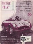 Programme cover of Riverside International Raceway (CA), 23/06/1963