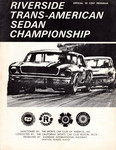 Programme cover of Riverside International Raceway (CA), 18/09/1966