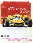 Programme cover of Riverside International Raceway (CA), 01/12/1968