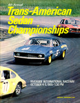 Programme cover of Riverside International Raceway (CA), 05/10/1969