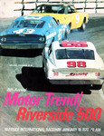 Programme cover of Riverside International Raceway (CA), 18/01/1970