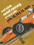 Programme cover of Riverside International Raceway (CA), 15/02/1971
