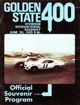 Programme cover of Riverside International Raceway (CA), 20/06/1971