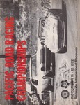 Programme cover of Riverside International Raceway (CA), 12/11/1972