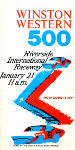 Brochure cover of Riverside International Raceway (CA), 21/01/1973