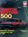 Programme cover of Riverside International Raceway (CA), 20/01/1974