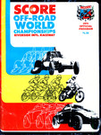 Programme cover of Riverside International Raceway (CA), 22/08/1976