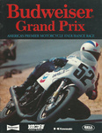 Programme cover of Riverside International Raceway (CA), 18/04/1982