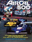 Programme cover of Riverside International Raceway (CA), 29/08/1982