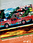 Programme cover of Riverside International Raceway (CA), 20/11/1983