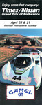 Brochure cover of Riverside International Raceway (CA), 29/04/1984