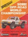 Programme cover of Riverside International Raceway (CA), 18/08/1985