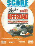 Programme cover of Riverside International Raceway (CA), 23/08/1987