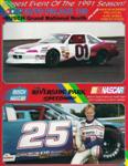 Programme cover of Riverside Park Speedway (MA), 31/08/1991