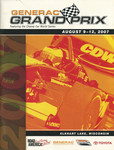 Programme cover of Road America, 12/08/2007