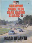 Programme cover of Road Atlanta, 26/10/1980