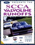 Programme cover of Road Atlanta, 13/10/1991