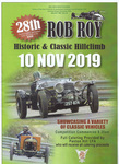 Programme cover of Rob Roy Hill Climb, 10/11/2019