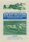Programme cover of Rob Roy Hill Climb, 25/02/1996