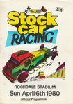 Programme cover of Rochdale Stadium, 06/04/1980