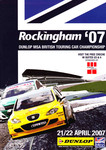 Programme cover of Rockingham Motor Speedway (GBR), 22/04/2007
