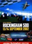 Programme cover of Rockingham Motor Speedway (GBR), 14/09/2002