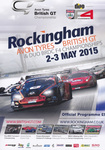 Programme cover of Rockingham Motor Speedway (GBR), 03/05/2015
