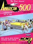 Programme cover of Rockingham Speedway (USA), 31/10/1965