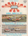 Programme cover of Rockingham Speedway (USA), 14/03/1971