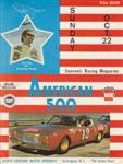 Programme cover of Rockingham Speedway (USA), 22/10/1972