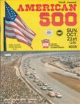 Programme cover of Rockingham Speedway (USA), 21/10/1973