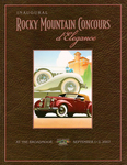 Programme cover of Rocky Mountain Concours d'Elegance, 2007