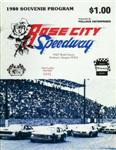 Programme cover of Rose City Speedway, 1980