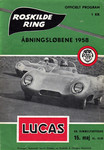 Programme cover of Roskilde Ring, 15/05/1958