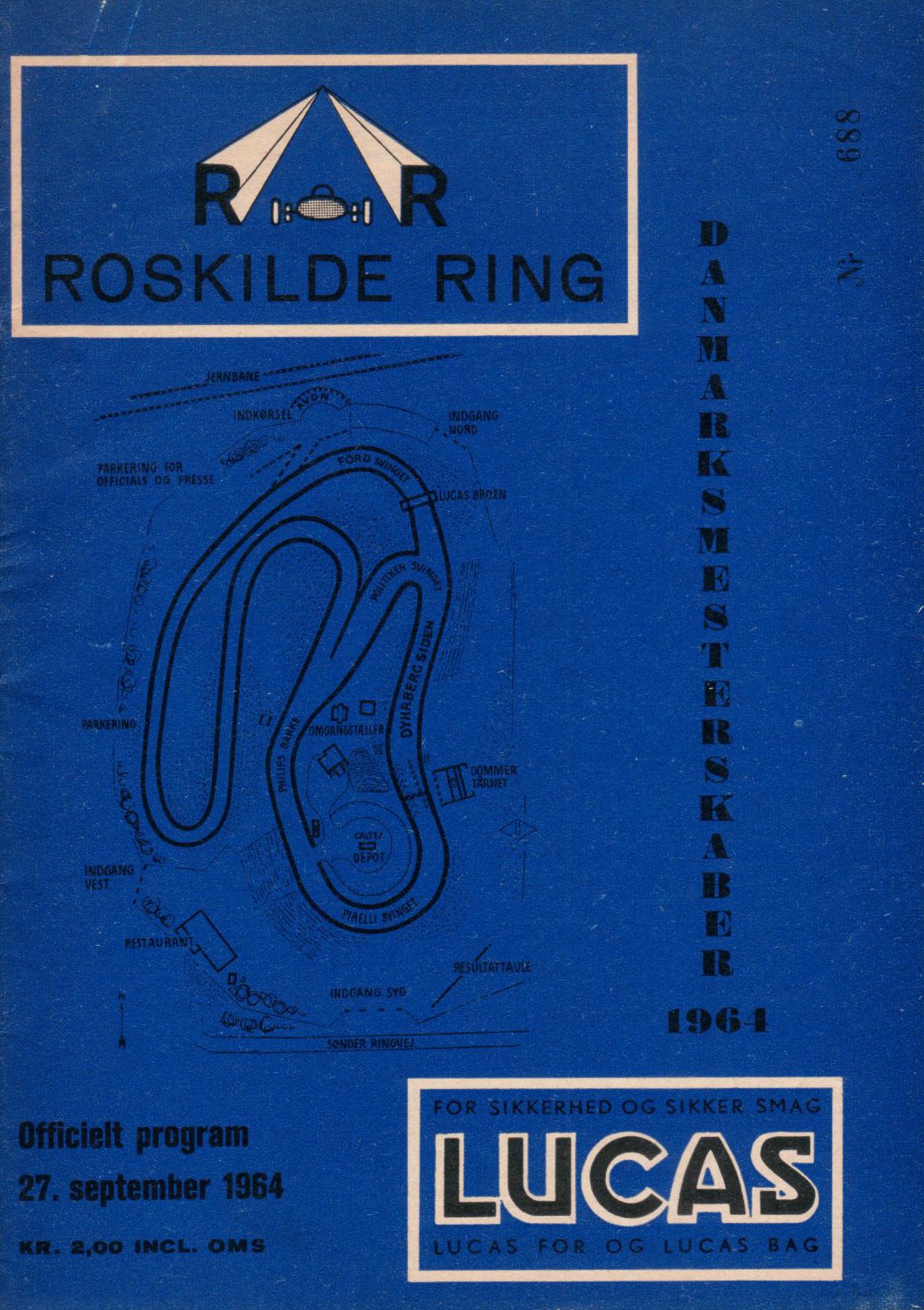 Motherland Slime Hammer Roskilde Ring | The Motor Racing Programme Covers Project