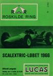 Programme cover of Roskilde Ring, 11/09/1966