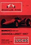 Programme cover of Roskilde Ring, 30/04/1967