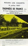 Programme cover of Rouen les Essarts, 09/07/1967