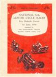 Programme cover of Roy Hesketh Circuit, 01/06/1958