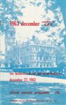 Programme cover of Roy Hesketh Circuit, 22/12/1963