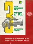 Programme cover of Roy Hesketh Circuit, 27/12/1965