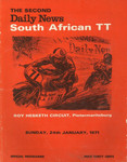Programme cover of Roy Hesketh Circuit, 24/01/1971