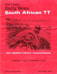 Programme cover of Roy Hesketh Circuit, 23/01/1972